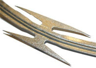 Único tipo da lâmina galvanizado longa vida do material do fio de aço do arame farpado da lâmina