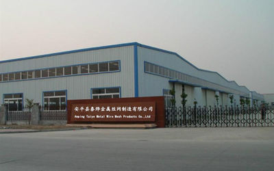 China Anping Taiye Metal Wire Mesh Products Co.,Ltd fábrica