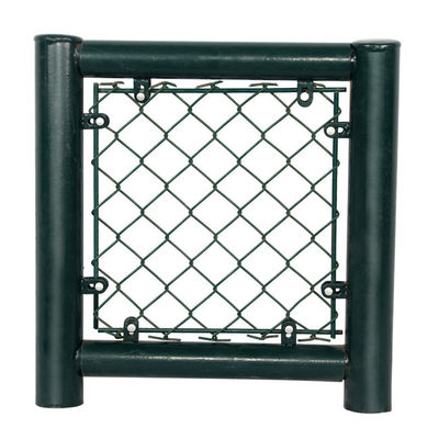 3.8mm o PVC de 50mm * de 50mm revestiu a cerca 2m do elo de corrente * 10m pelo rolo